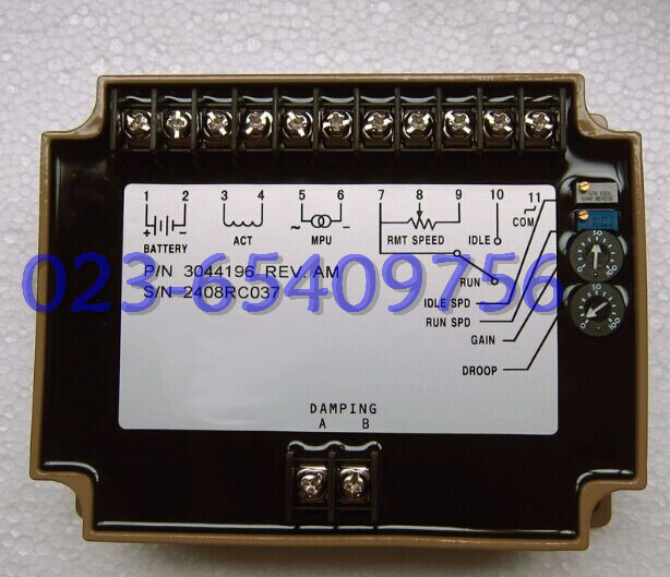 康明斯3044196發(fā)動機EFC遠(yuǎn)程調(diào)速器 電子調(diào)速板 重慶康明斯KTA19柴油發(fā)動機配調(diào)速板
