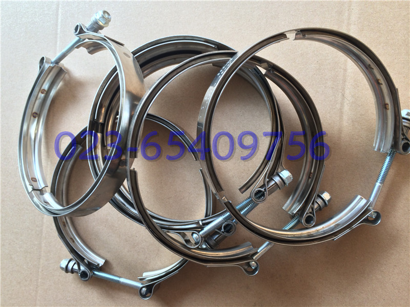 康明斯專用V型卡箍 工程機械配件卡箍201989 柴油發動機備件